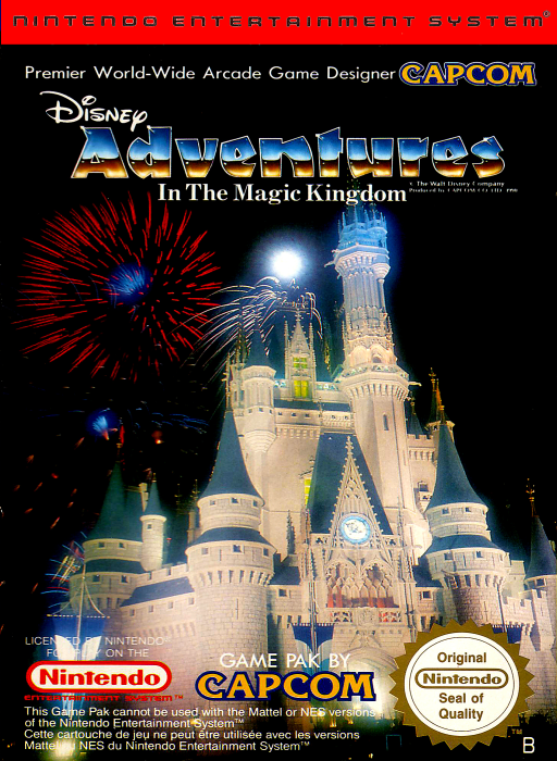 Adventures in the Magic Kingdom (Europe) box art